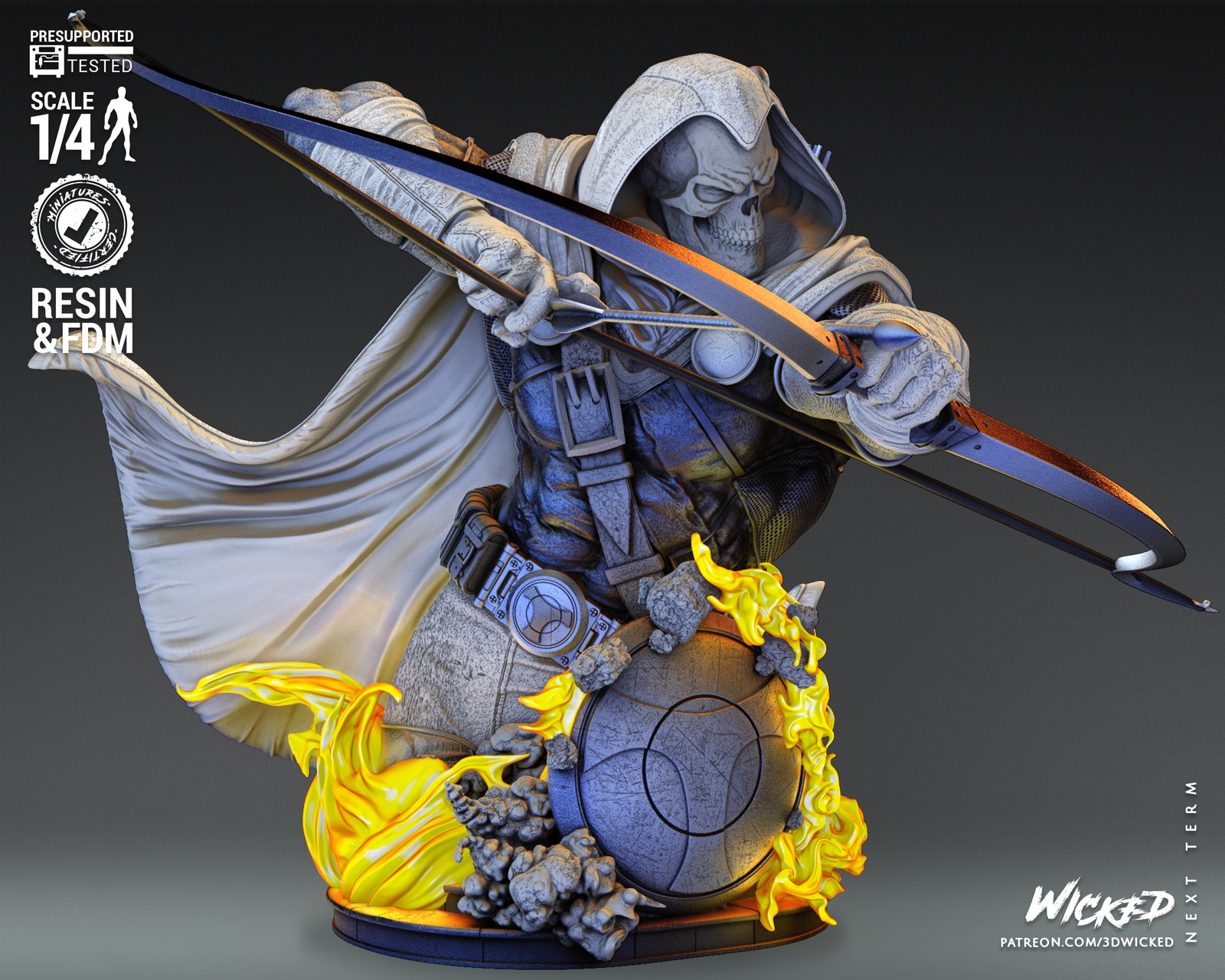 Marvel Taskmaster Bust - Image 4