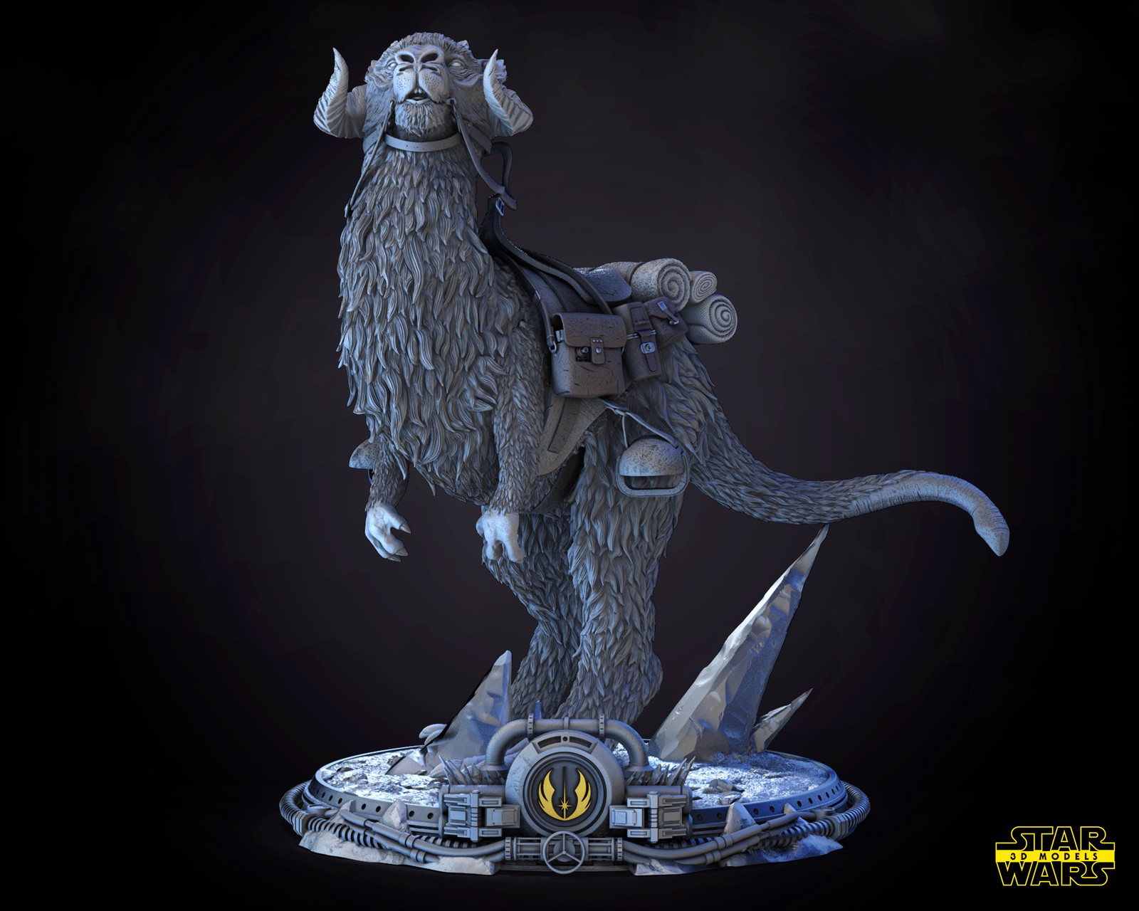 Tauntaun Sculpture - Image 3