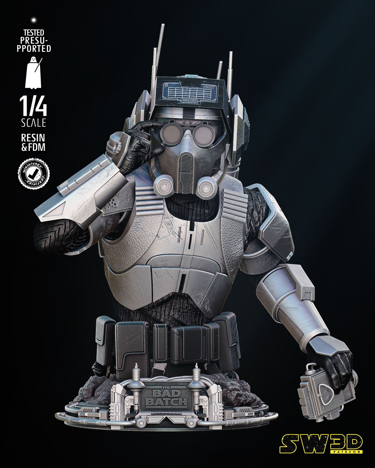 Tech Scanner - Bust (Star Wars)