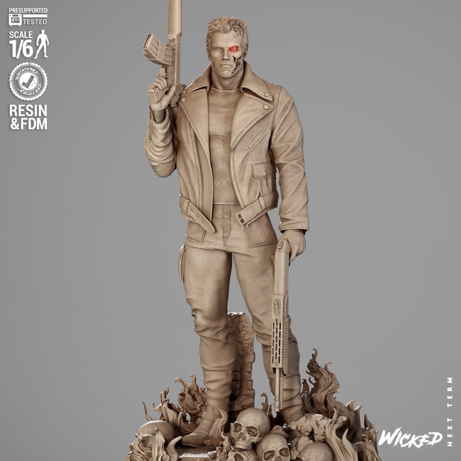 Terminator 1 Sculpture - Image 2
