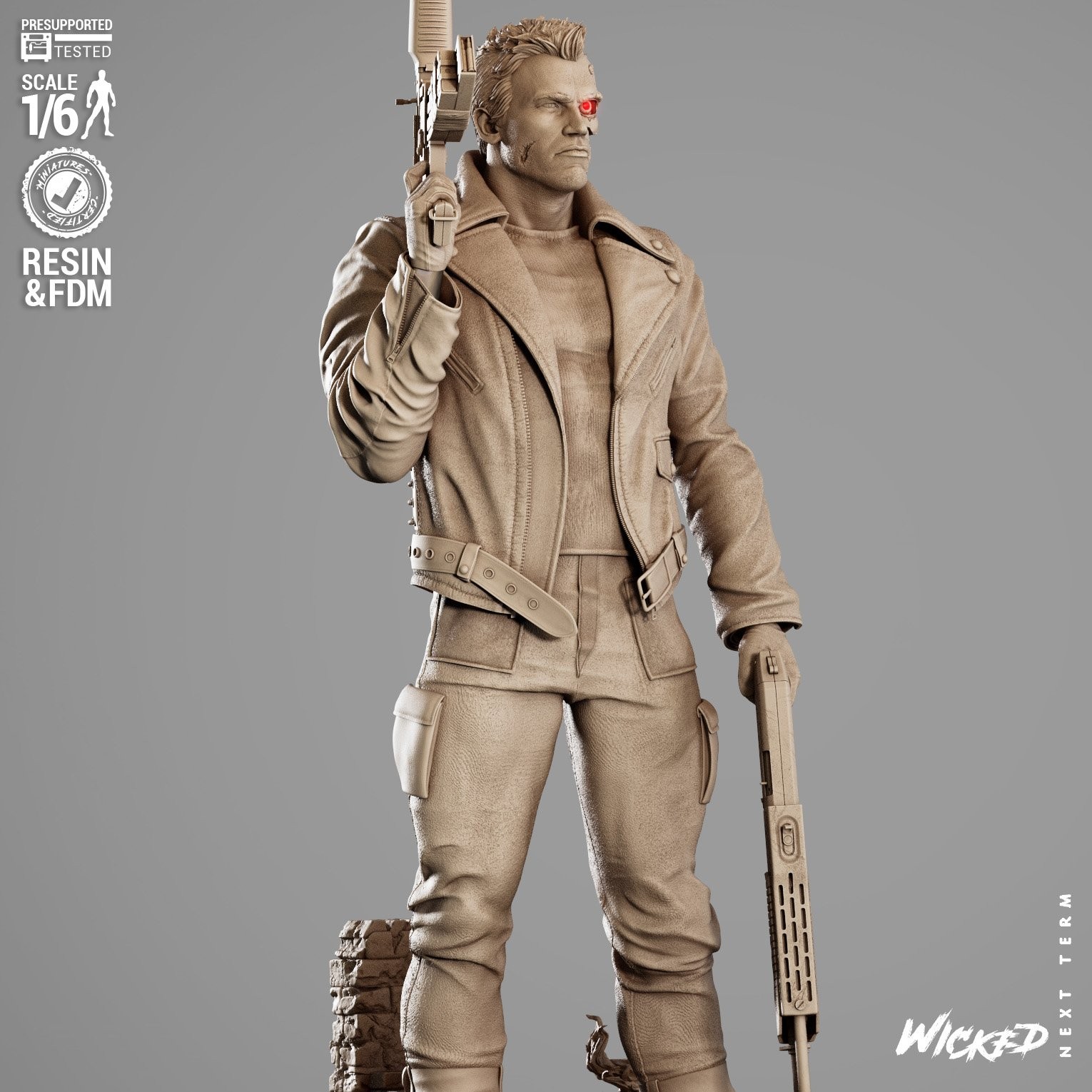 Terminator 1 Sculpture - Image 4