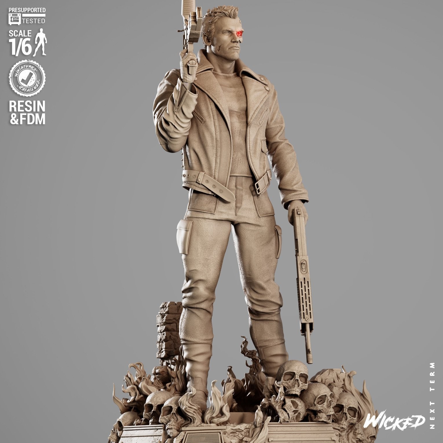 Terminator 1 Sculpture - Image 5