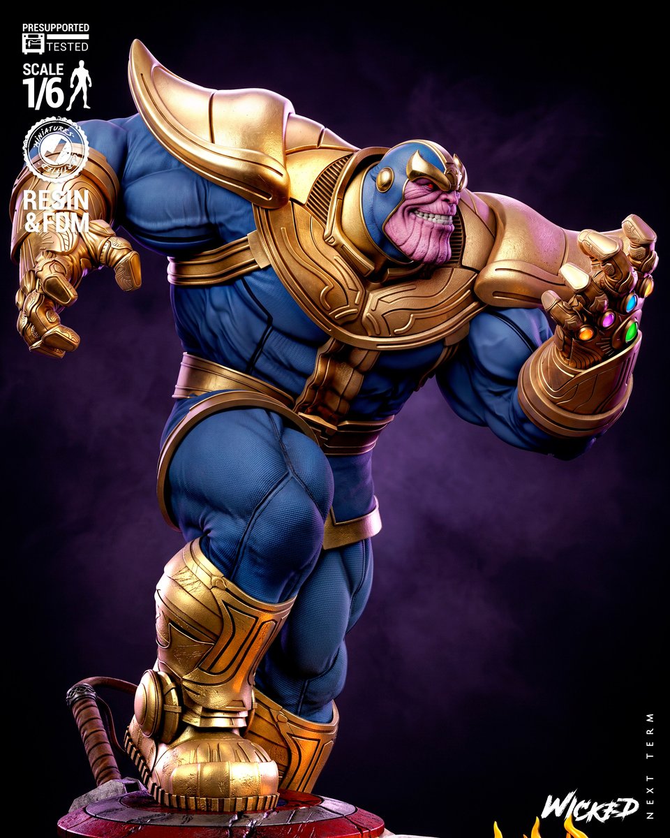 Marvel June 2026 Term Thanos Sculpture - Image 2