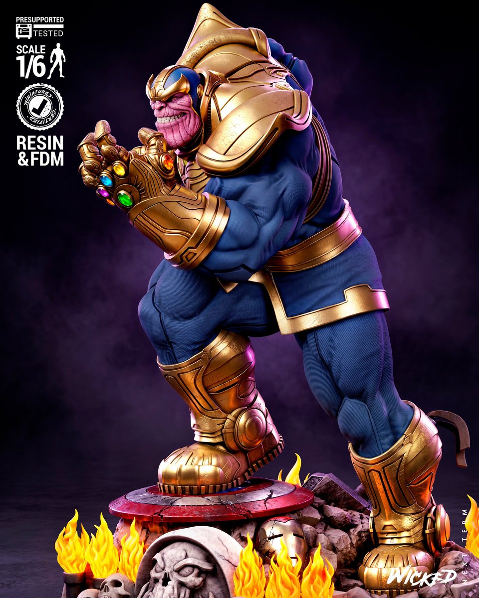 Marvel June 2026 Term Thanos Sculpture - Image 3