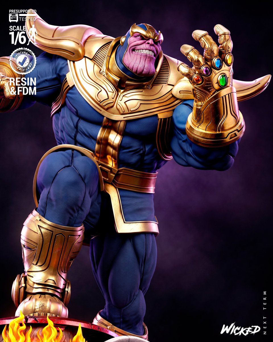 Marvel June 2026 Term Thanos Sculpture - Image 4