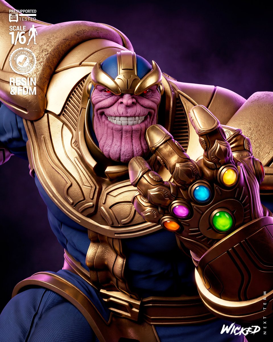 Marvel June 2026 Term Thanos Sculpture - Image 5