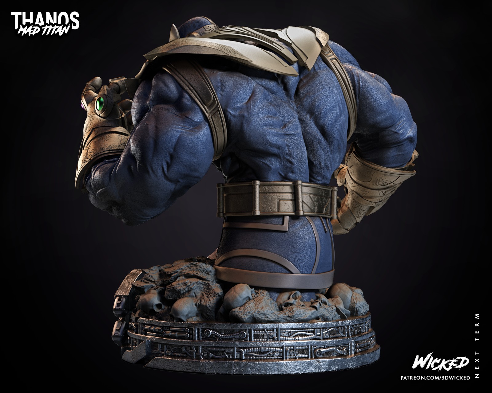 Marvel Thanos Comic Bust - Image 5