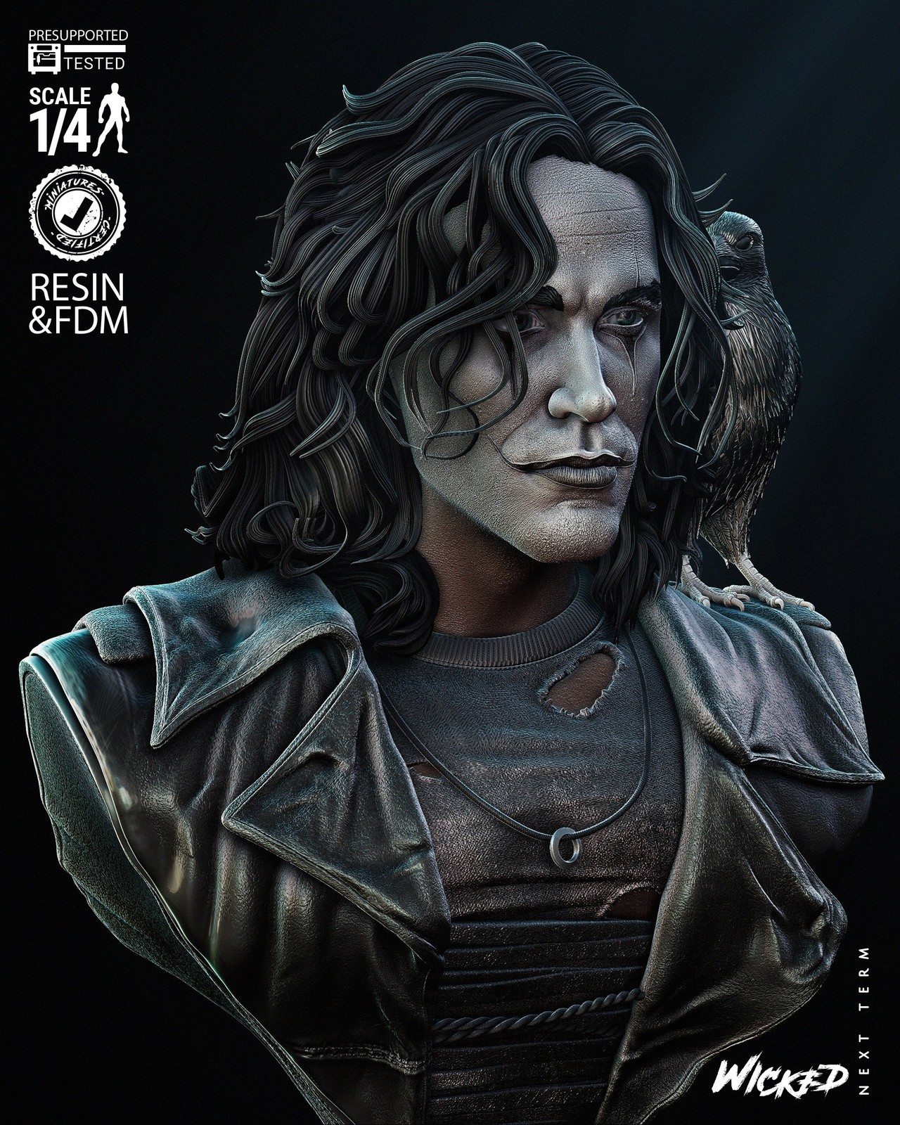 The Crow Bust Portrait - Image 4