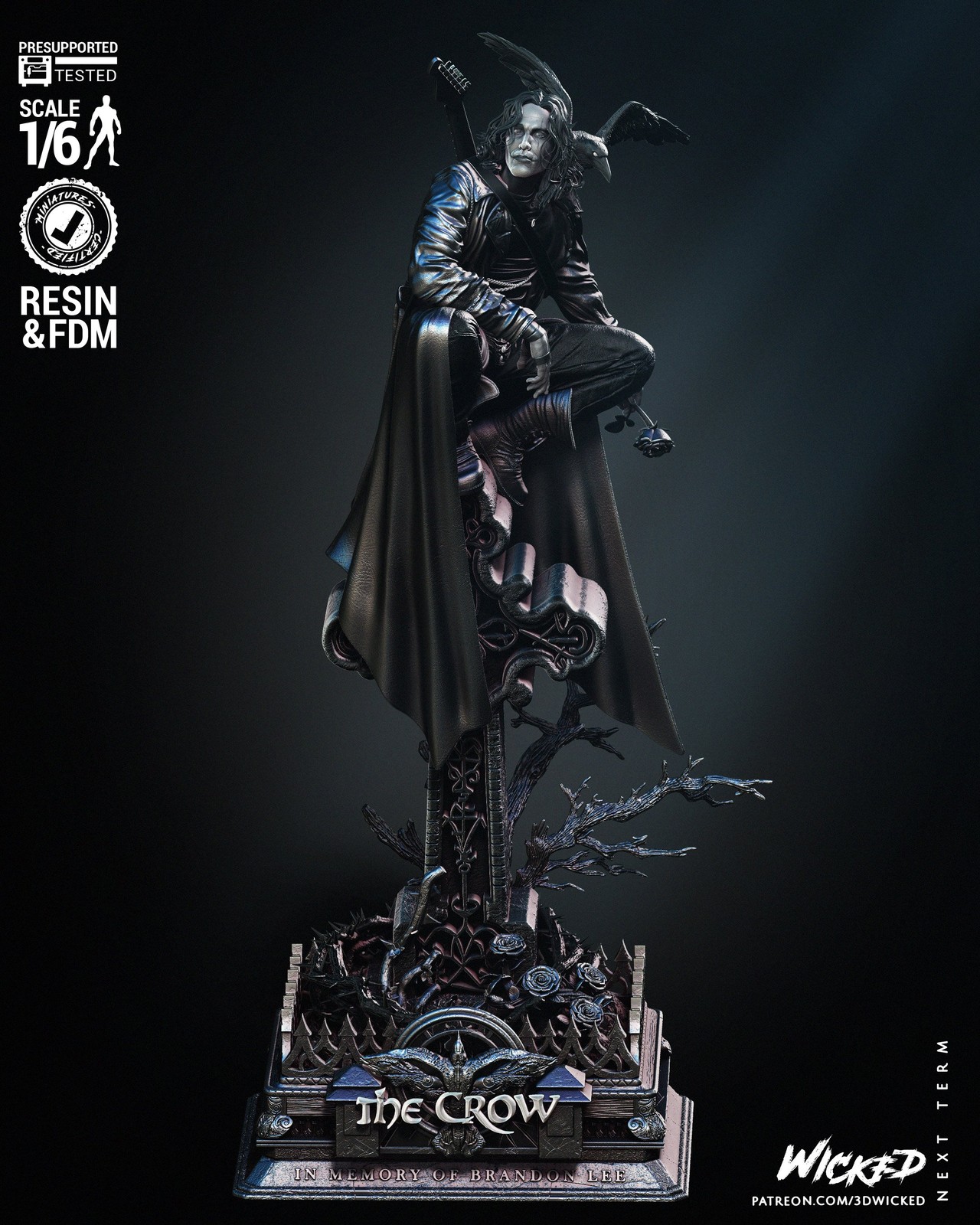 The Crow Sculpture - Image 2