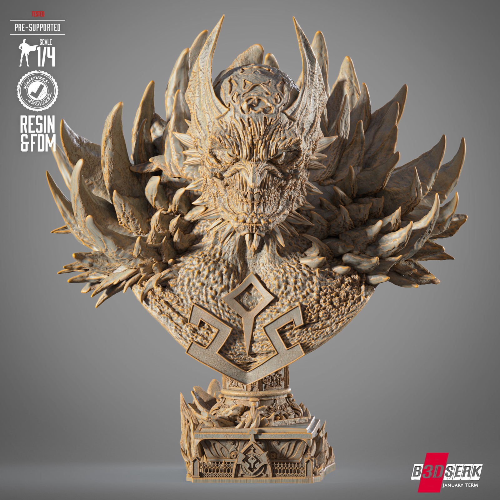 The Devastator Portrait Bust