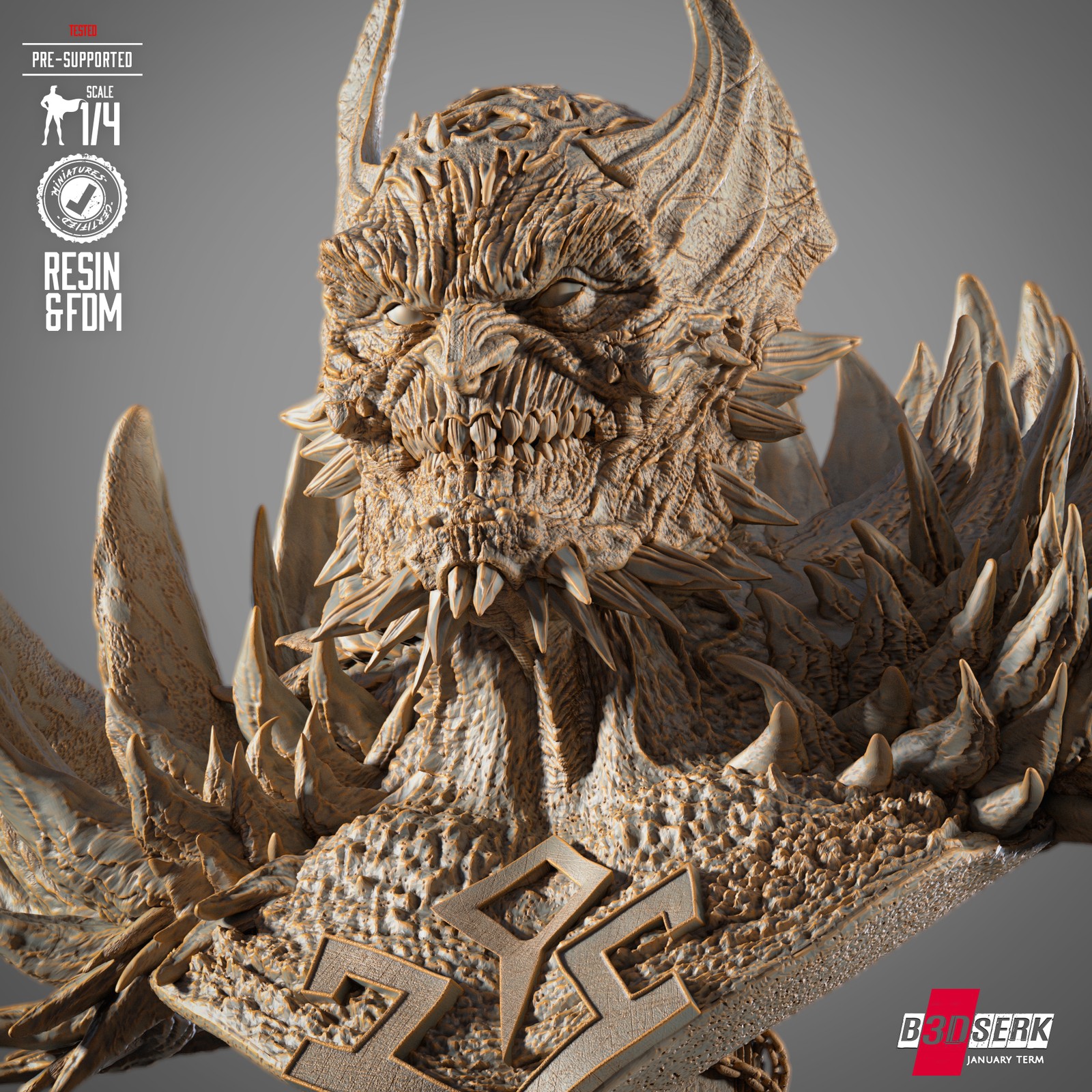 The Devastator Portrait Bust - Image 2