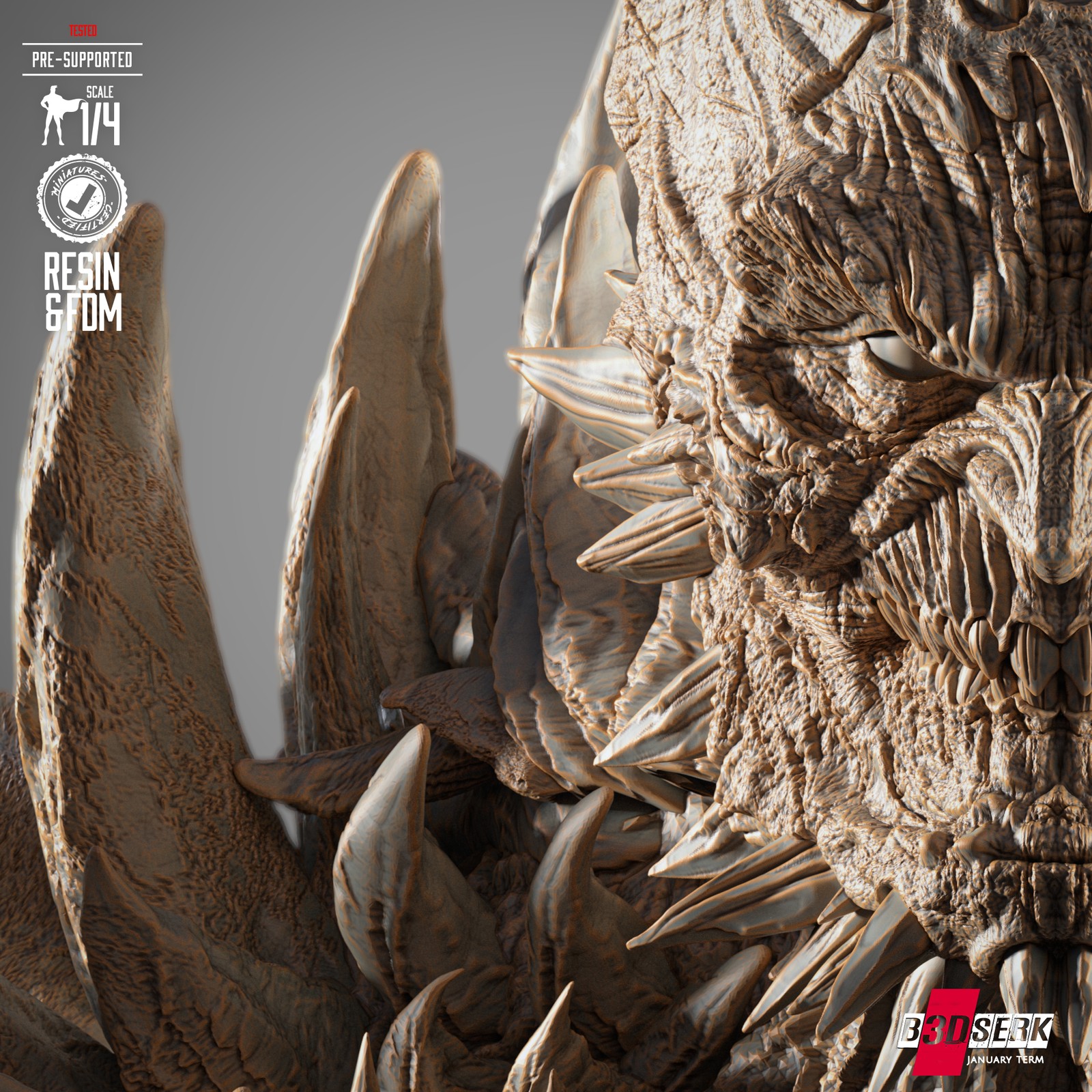 The Devastator Portrait Bust - Image 3