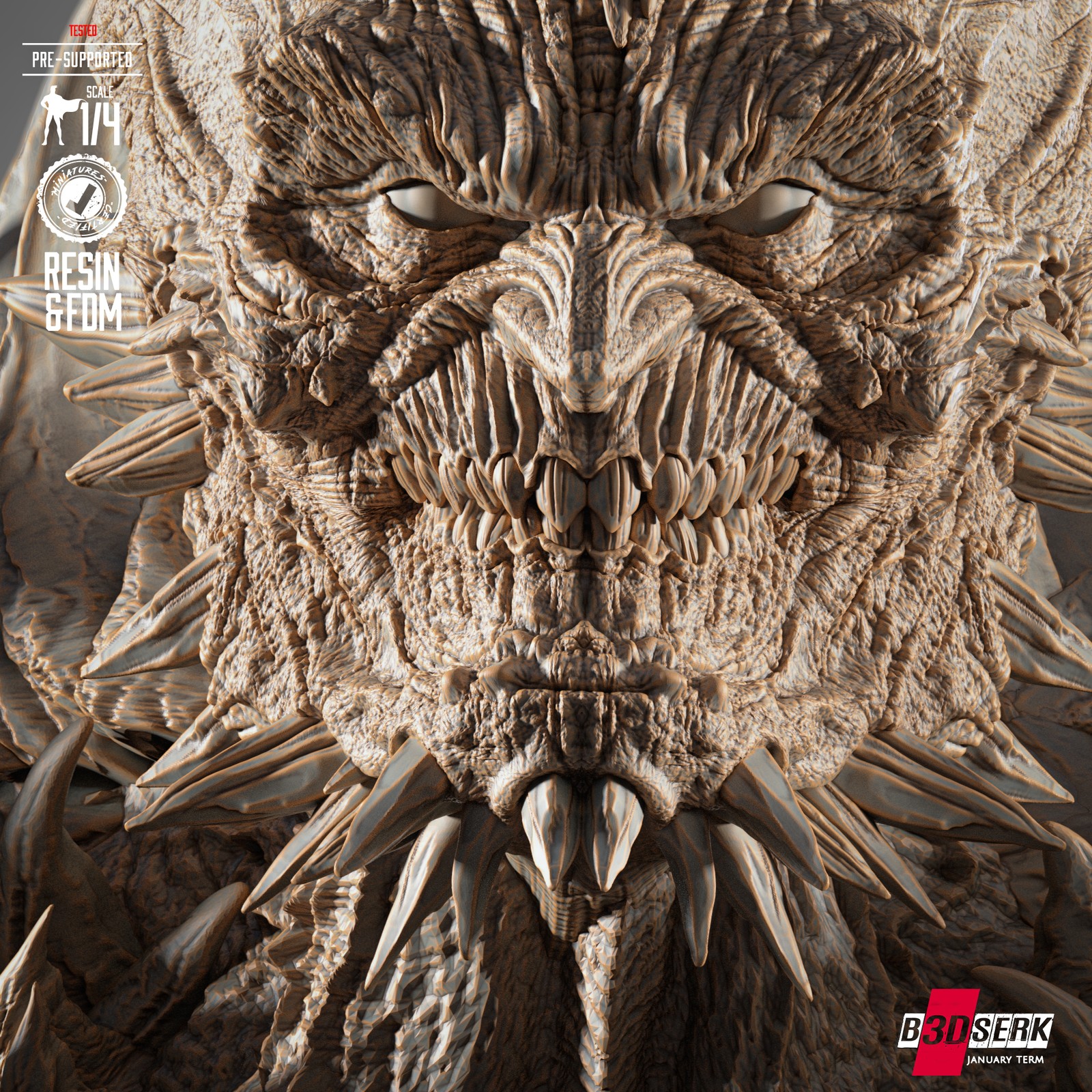 The Devastator Portrait Bust - Image 4