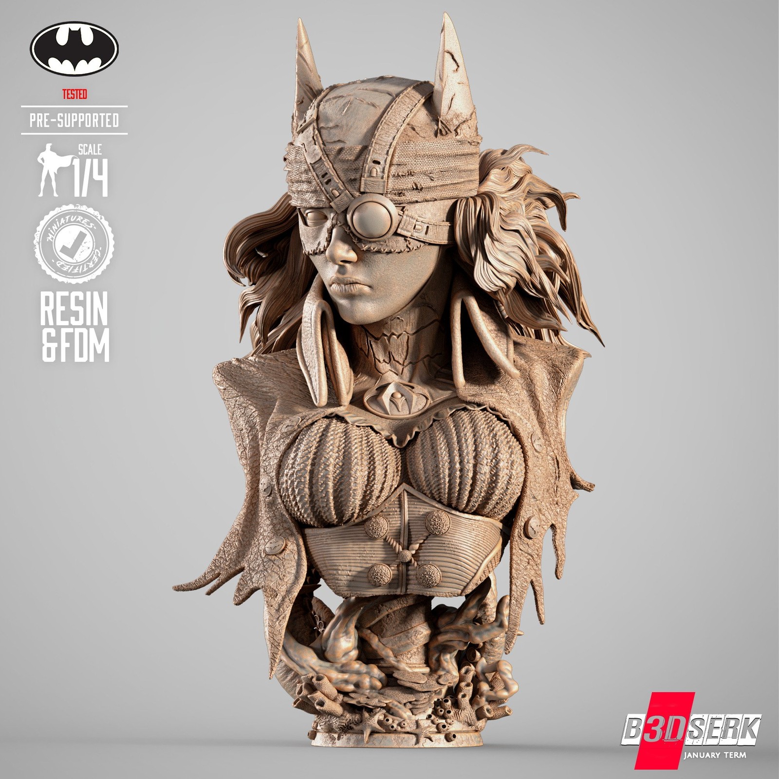 The Drowned Portrait Bust