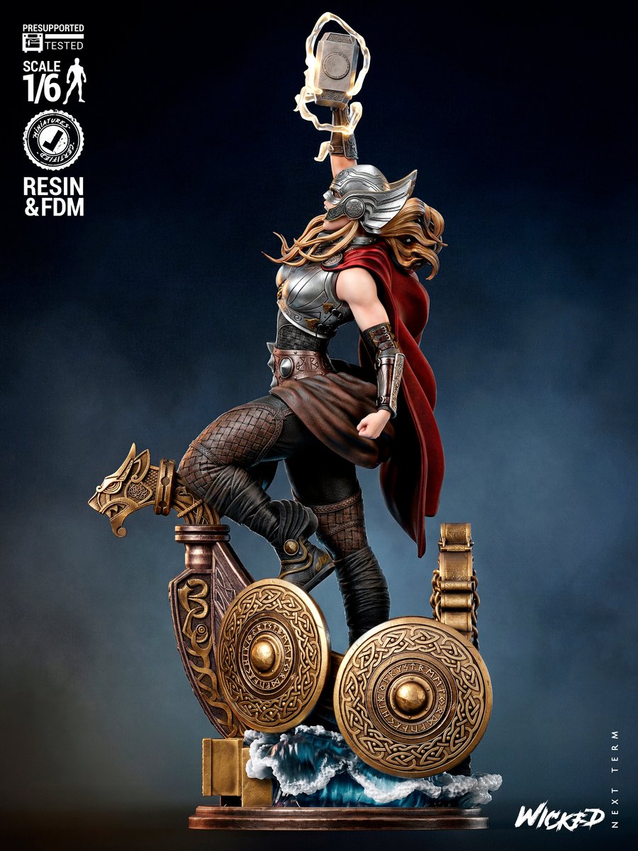 Marvel February 2026 Term The Mighty Thor Sculpture - Image 2