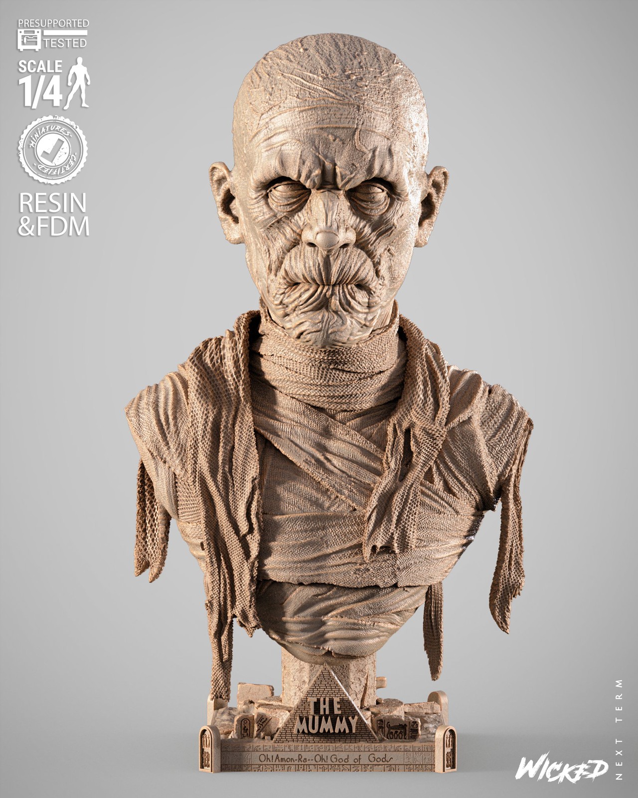 The Mummy - Bust (Universal Monsters)