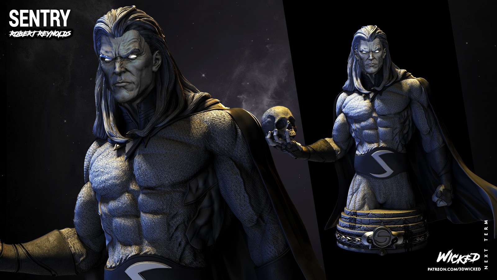 Marvel The Sentry Bust