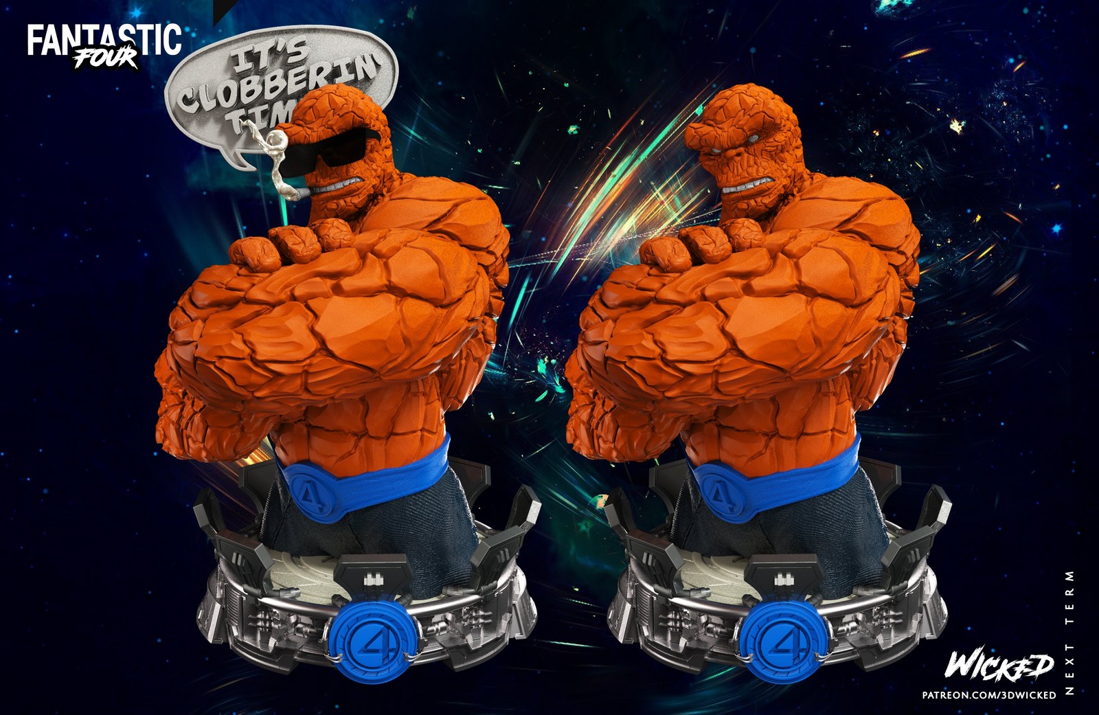 Marvel The Thing Bust