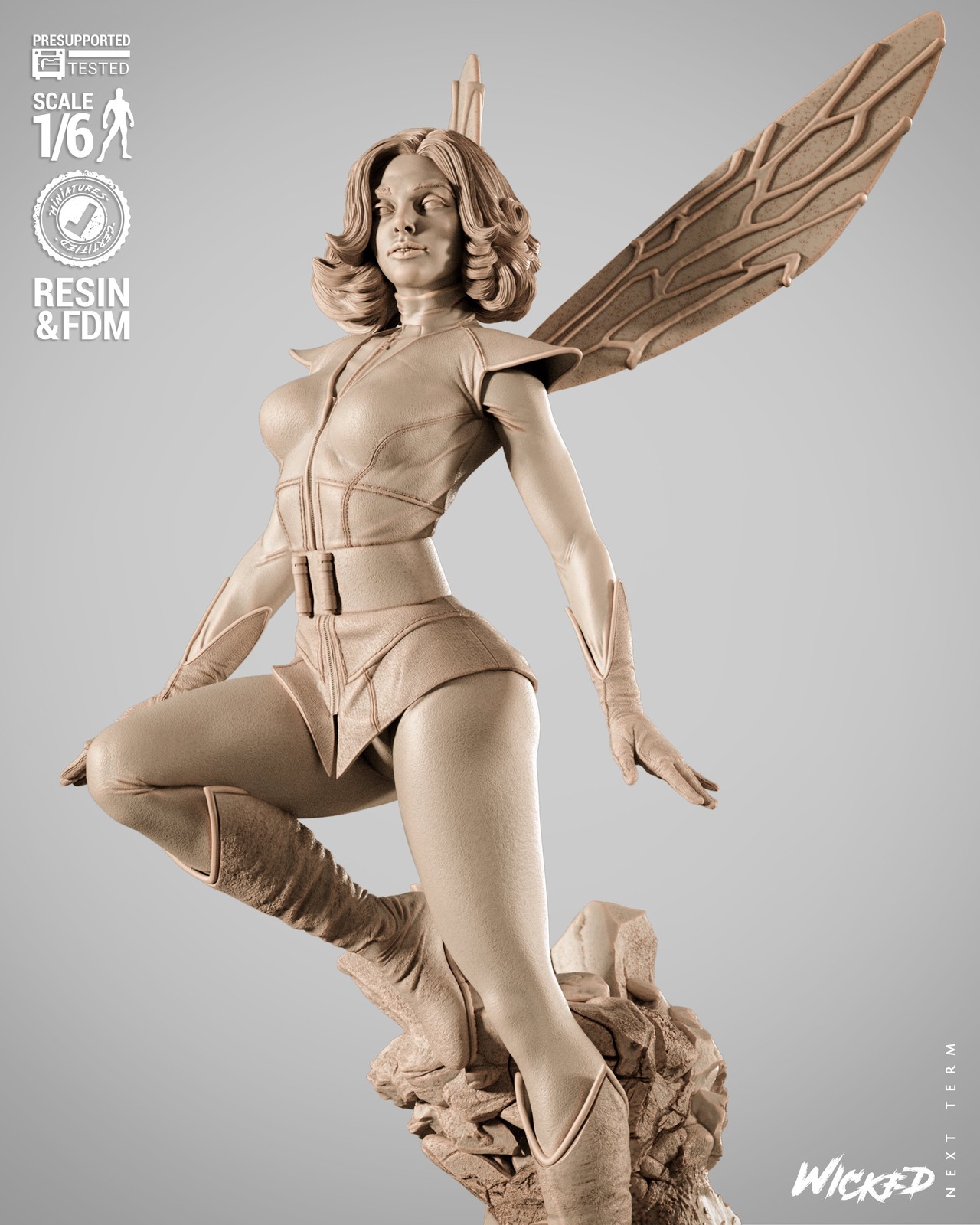 Marvel The Wasp Sculpture - Image 2