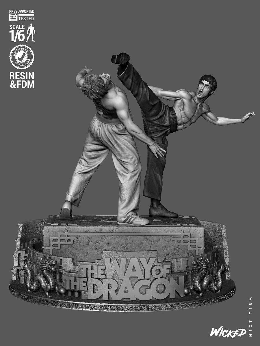 The Way of the Dragon Diorama - Image 5