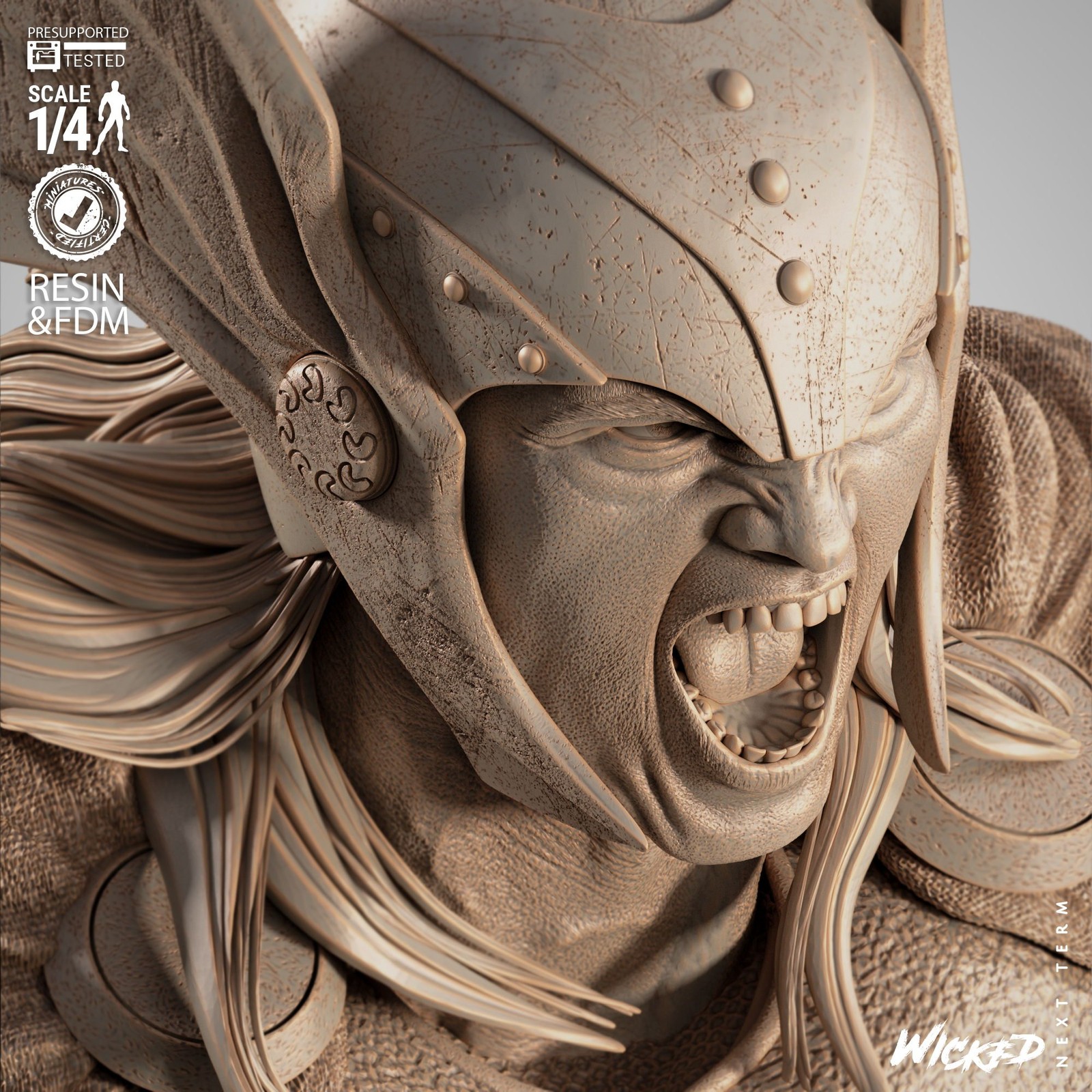 Marvel Thor 2025 Portrait Bust - Image 3