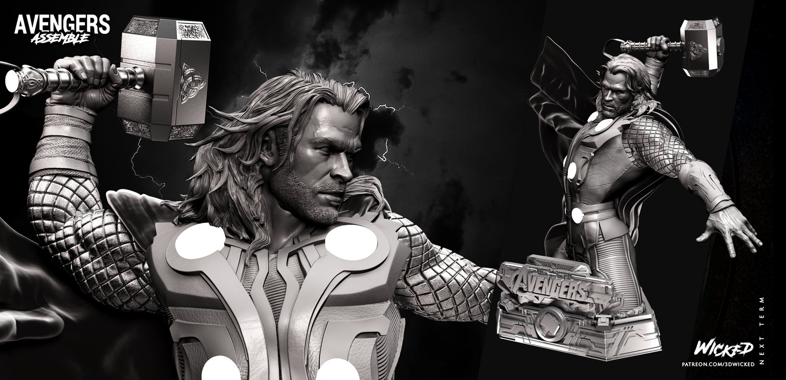 Thor Avengers - Bust (Marvel) - Image 2