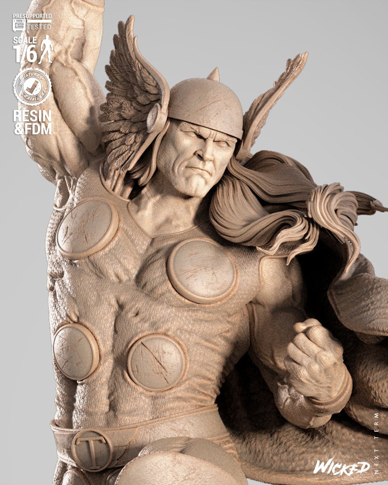 Marvel Thor Sculpture - Image 3