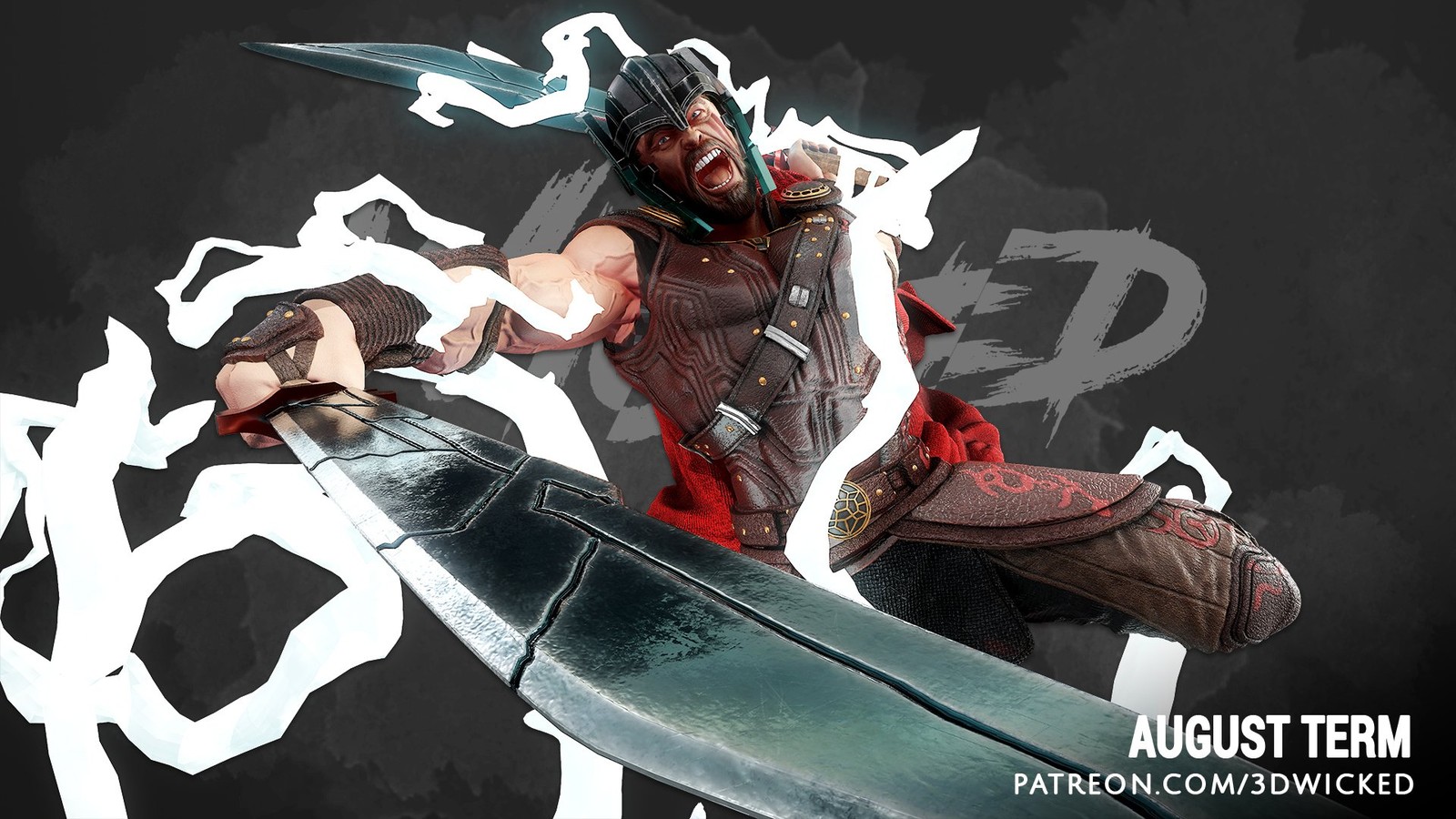 Marvel Thor Ragnarok Sculpture - Image 4