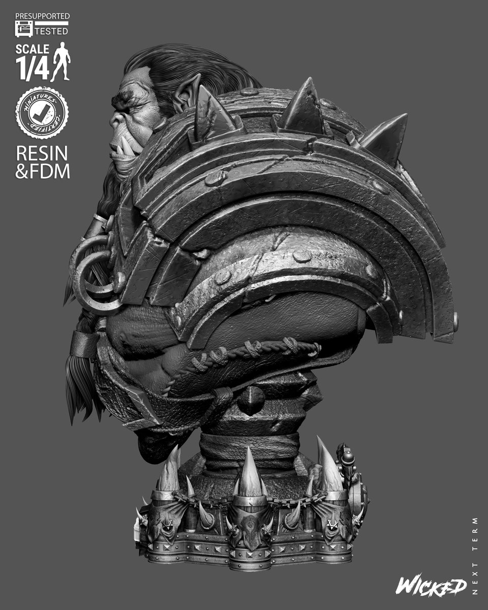 Video Games Thrall Portrait Bust - Image 3