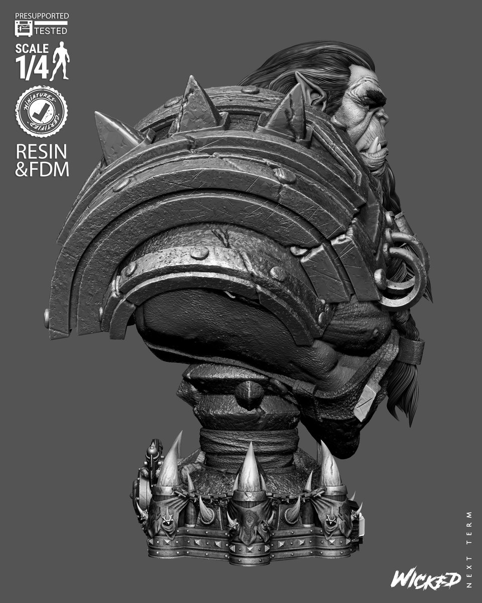Video Games Thrall Portrait Bust - Image 4
