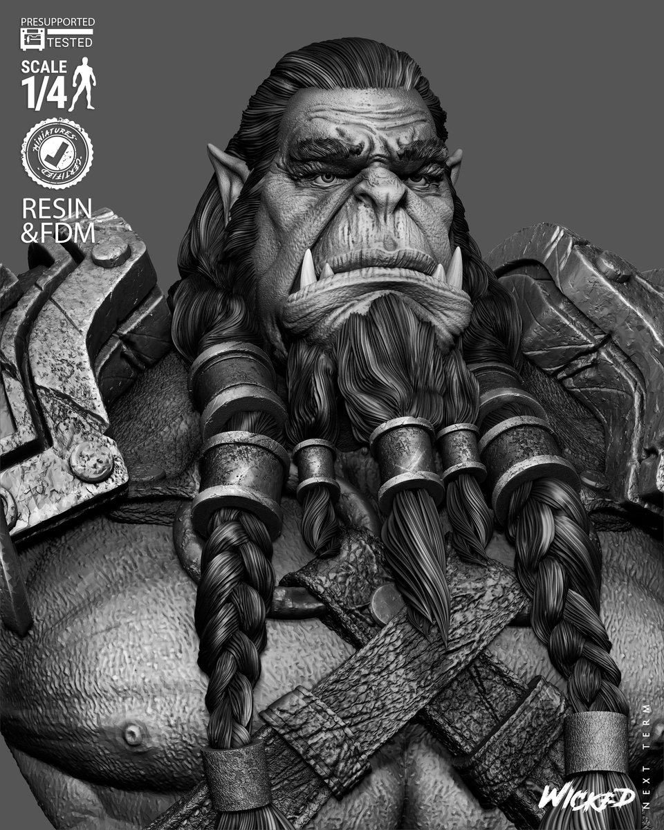 Video Games Thrall Portrait Bust - Image 5