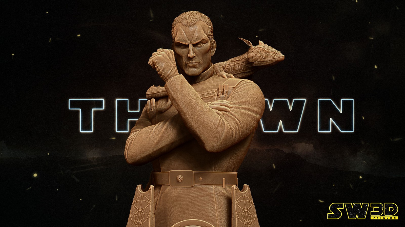 Thrawn Bust