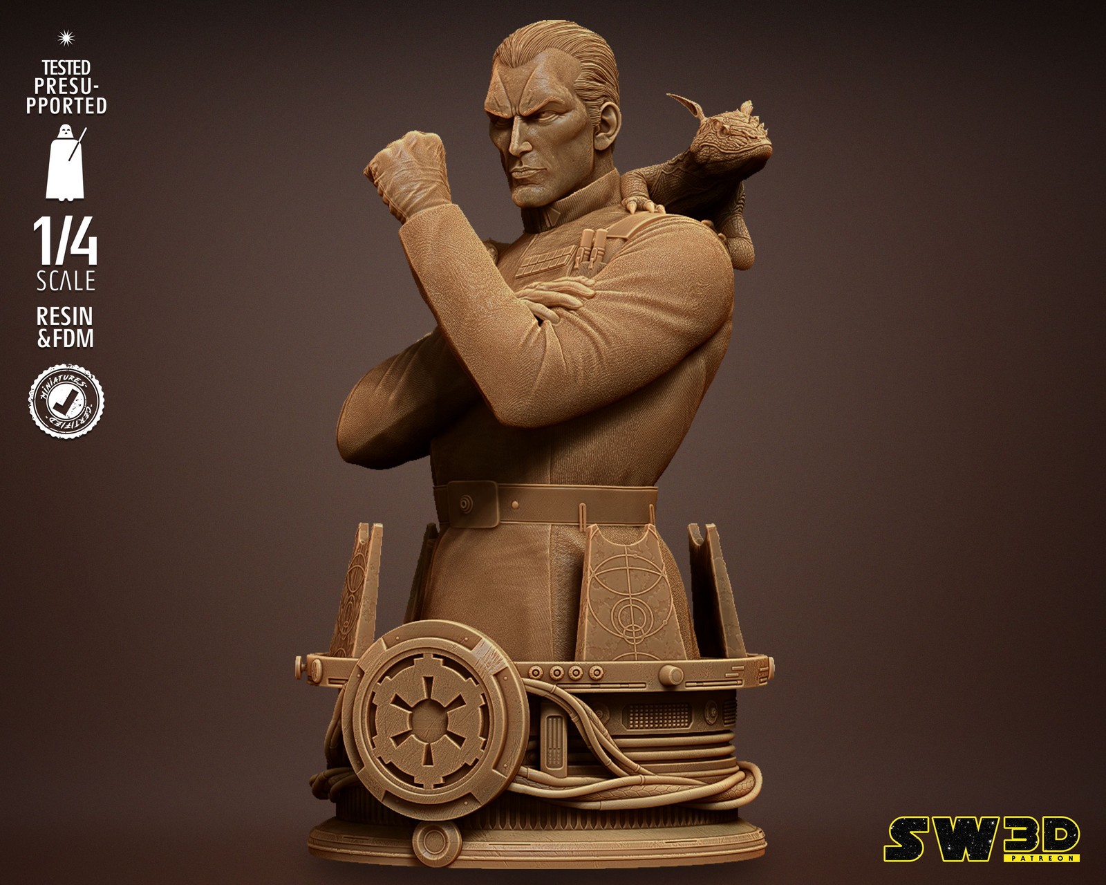 Thrawn Bust - Image 3