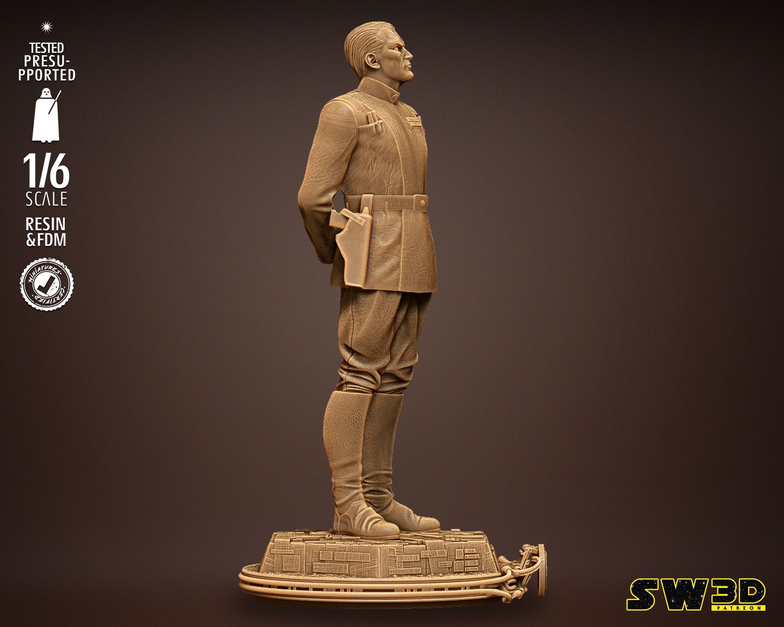 Thrawn Sculpture - Image 3