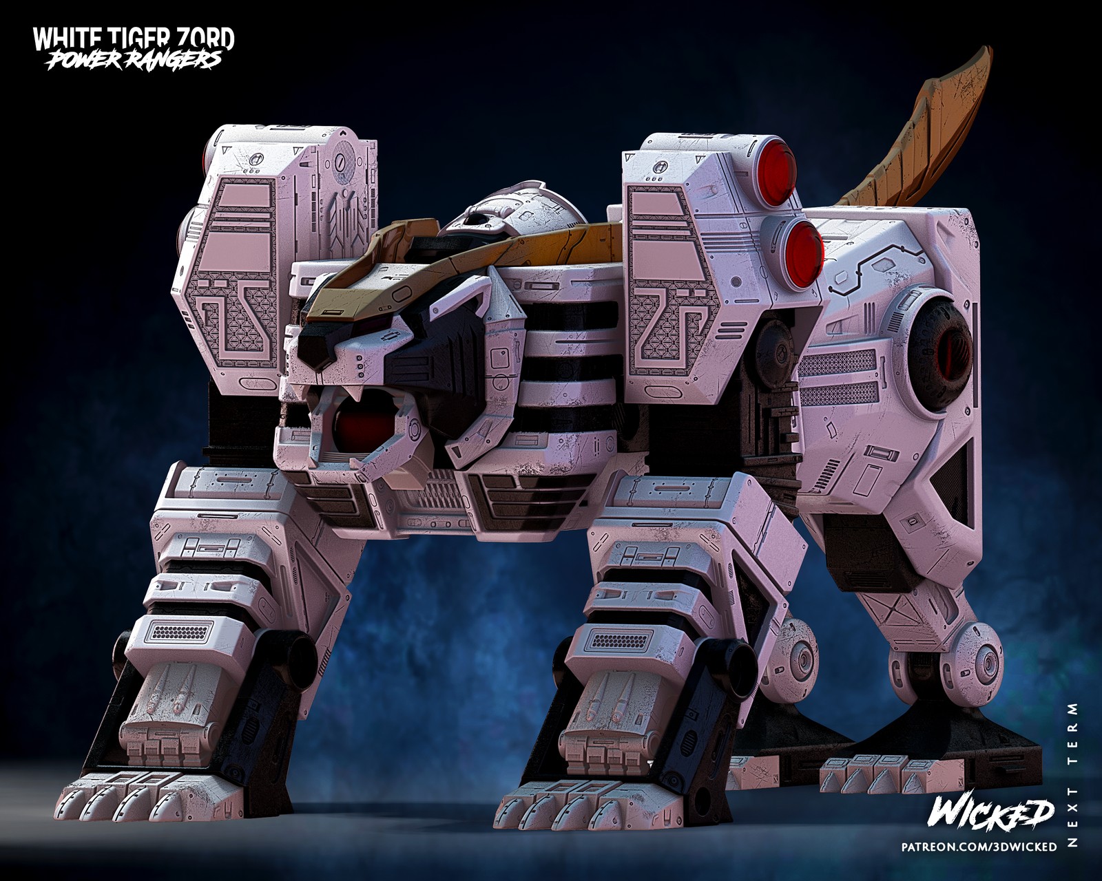 White Tigerzord (Power Rangers) - Image 2