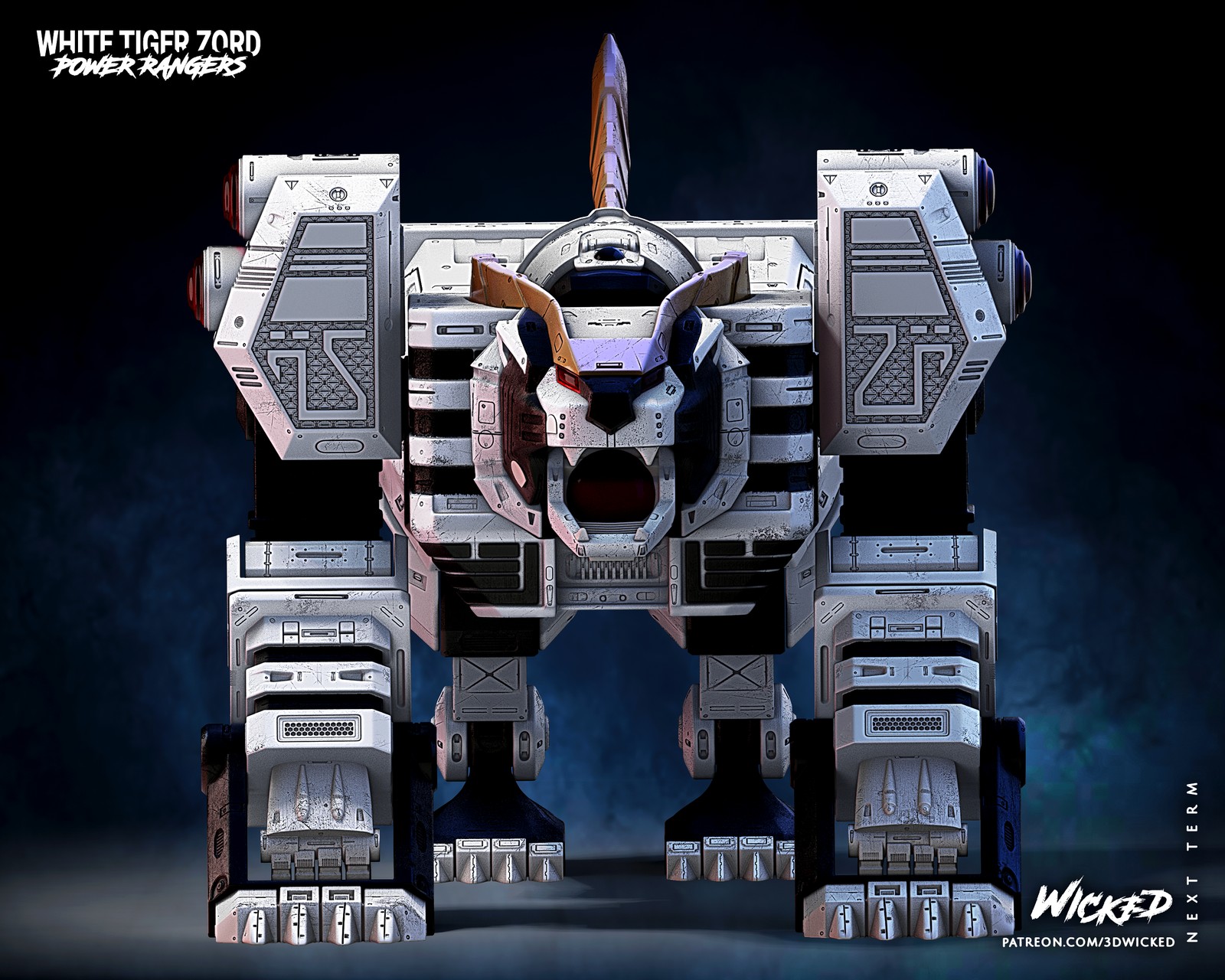 White Tigerzord (Power Rangers) - Image 3