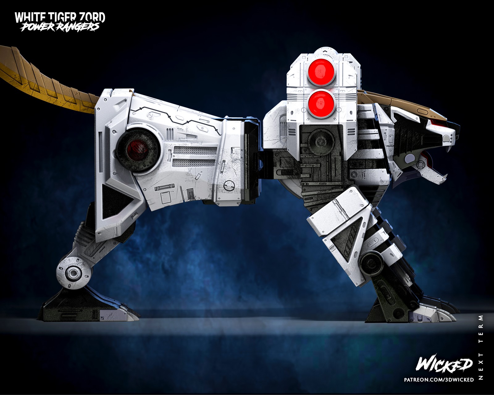 White Tigerzord (Power Rangers) - Image 5