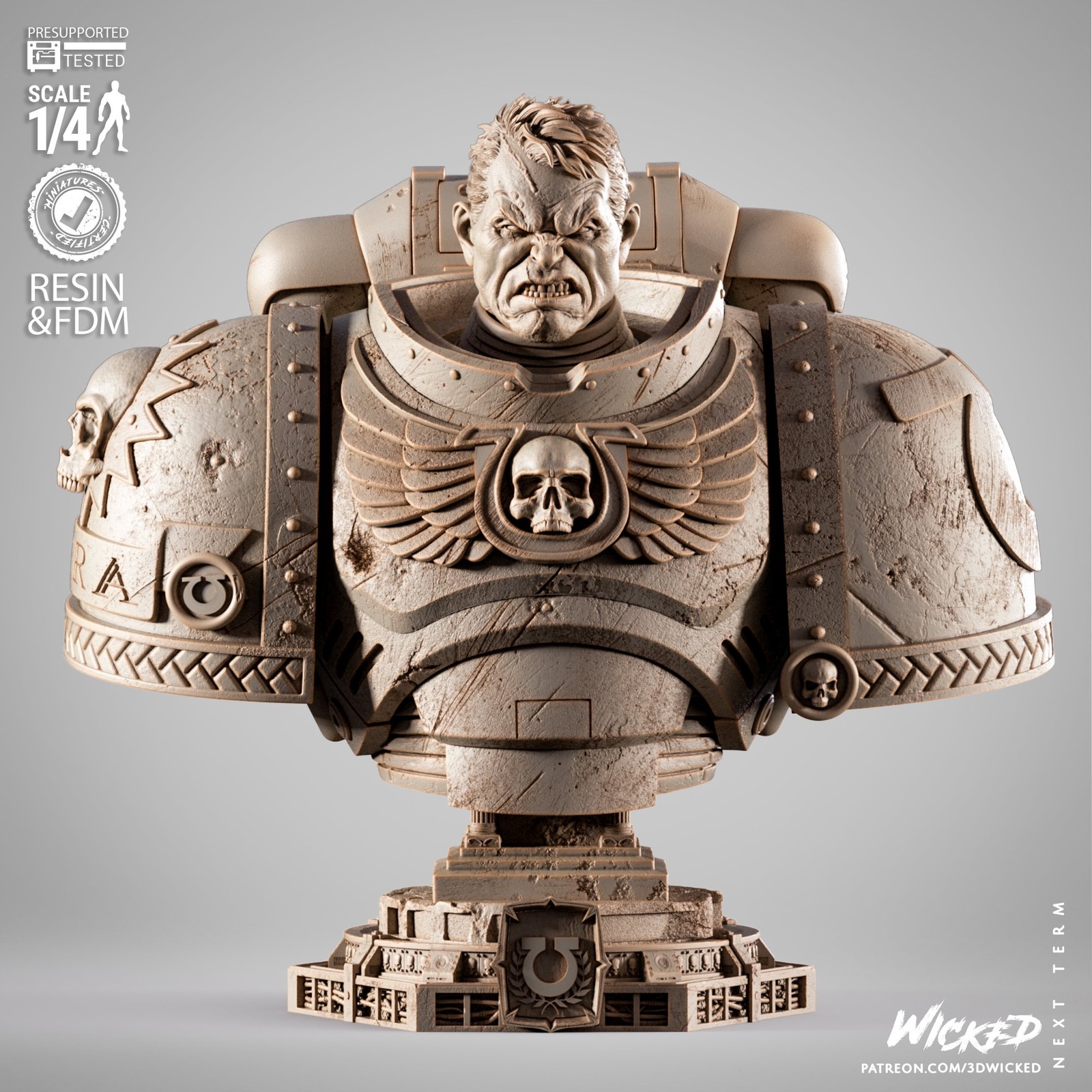 Titus - Bust (Warhammer 40,000)