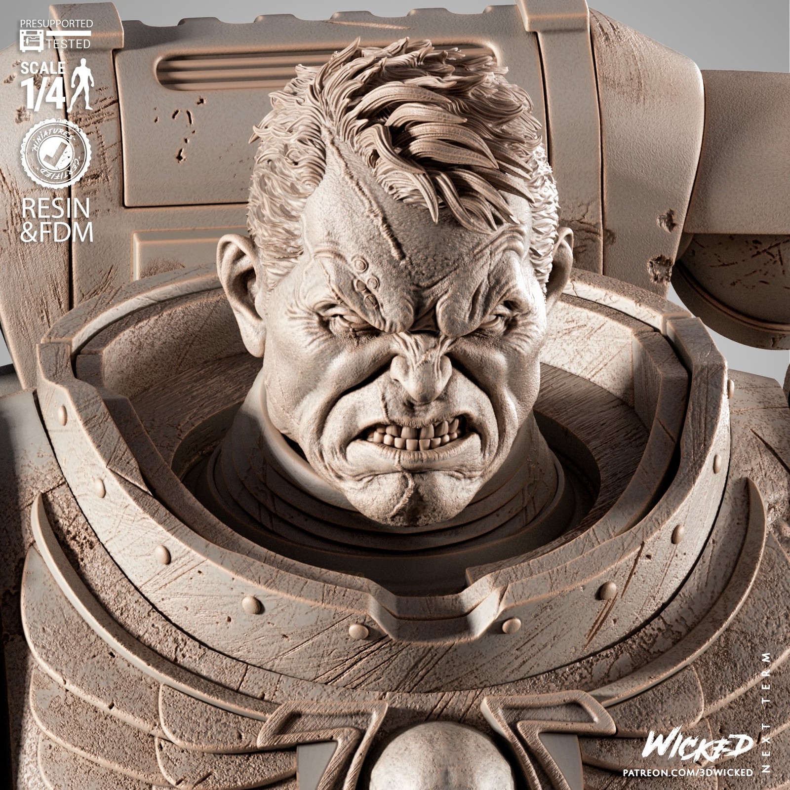 Video Games Titus Portrait Bust - Image 3