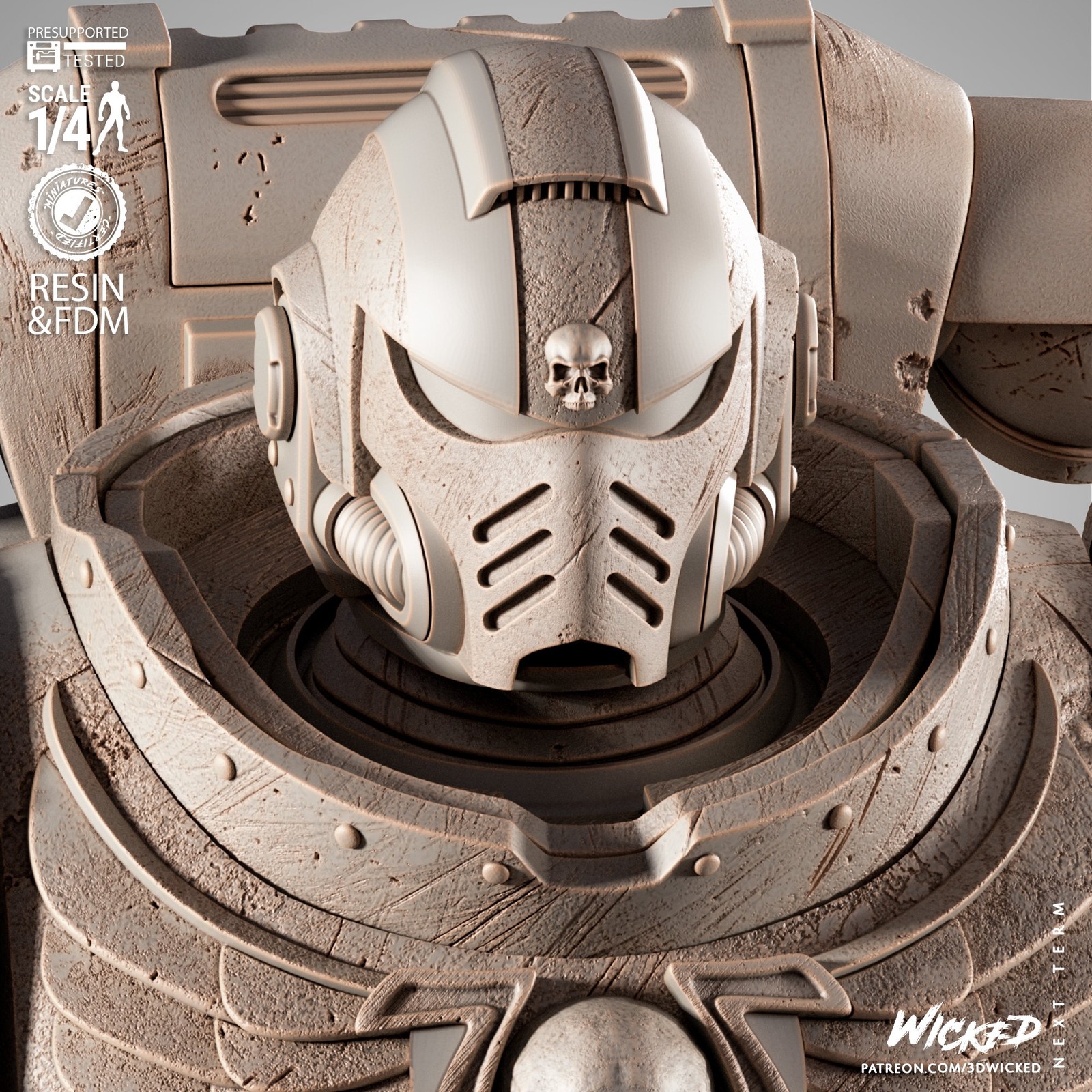 Video Games Titus Portrait Bust - Image 4