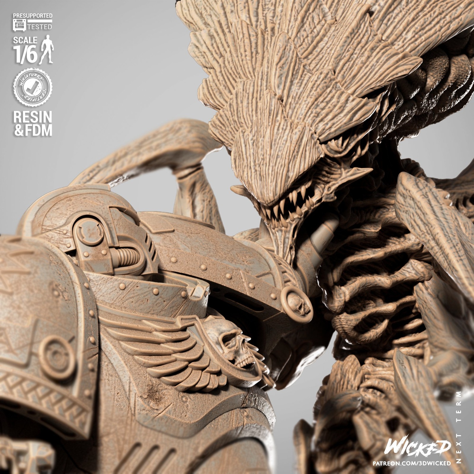 Titus Warhammer Sculpture - Image 5