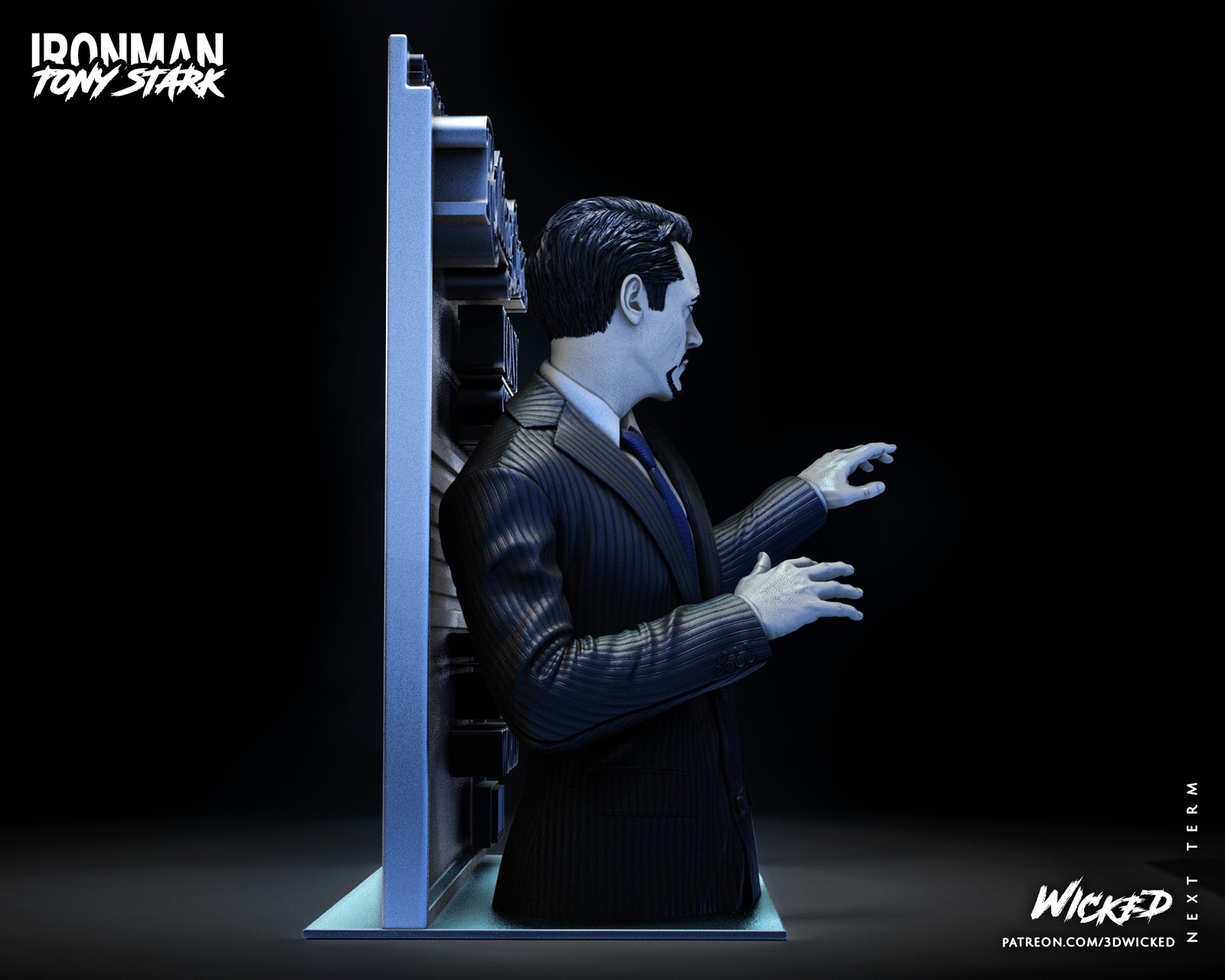 Tony Stark Wall - Image 2