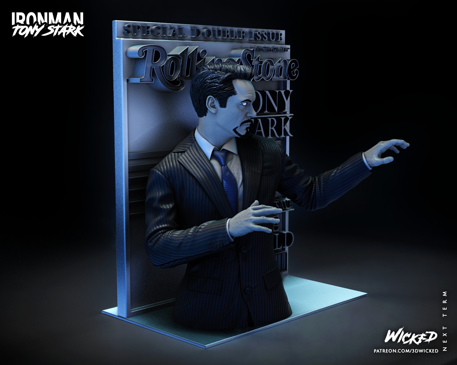 Tony Stark Wall - Image 3