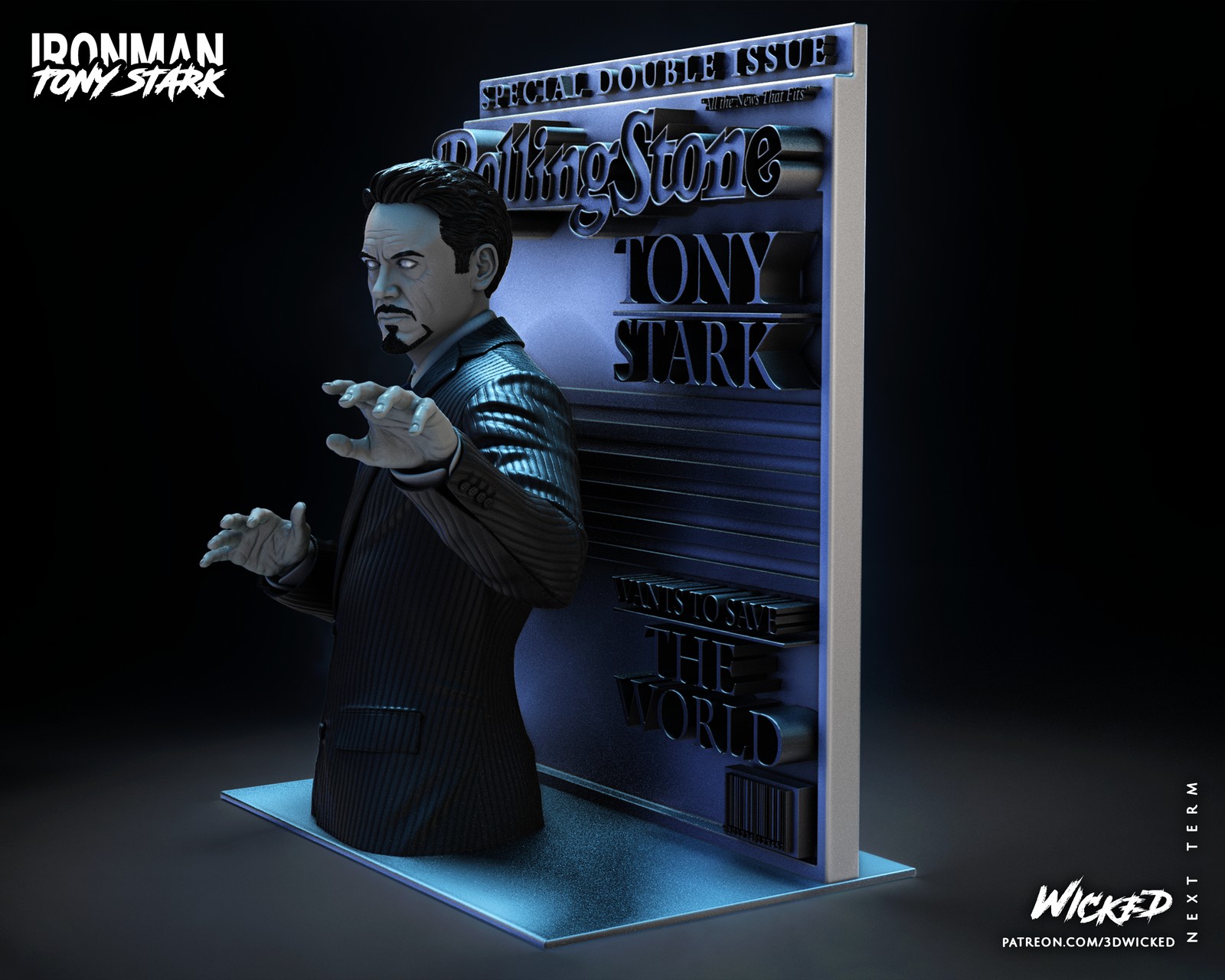 Tony Stark Wall - Image 4