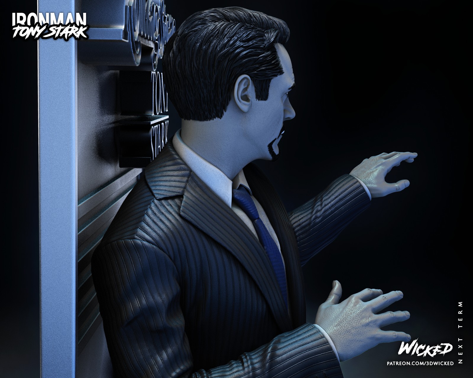 Tony Stark Wall - Image 5