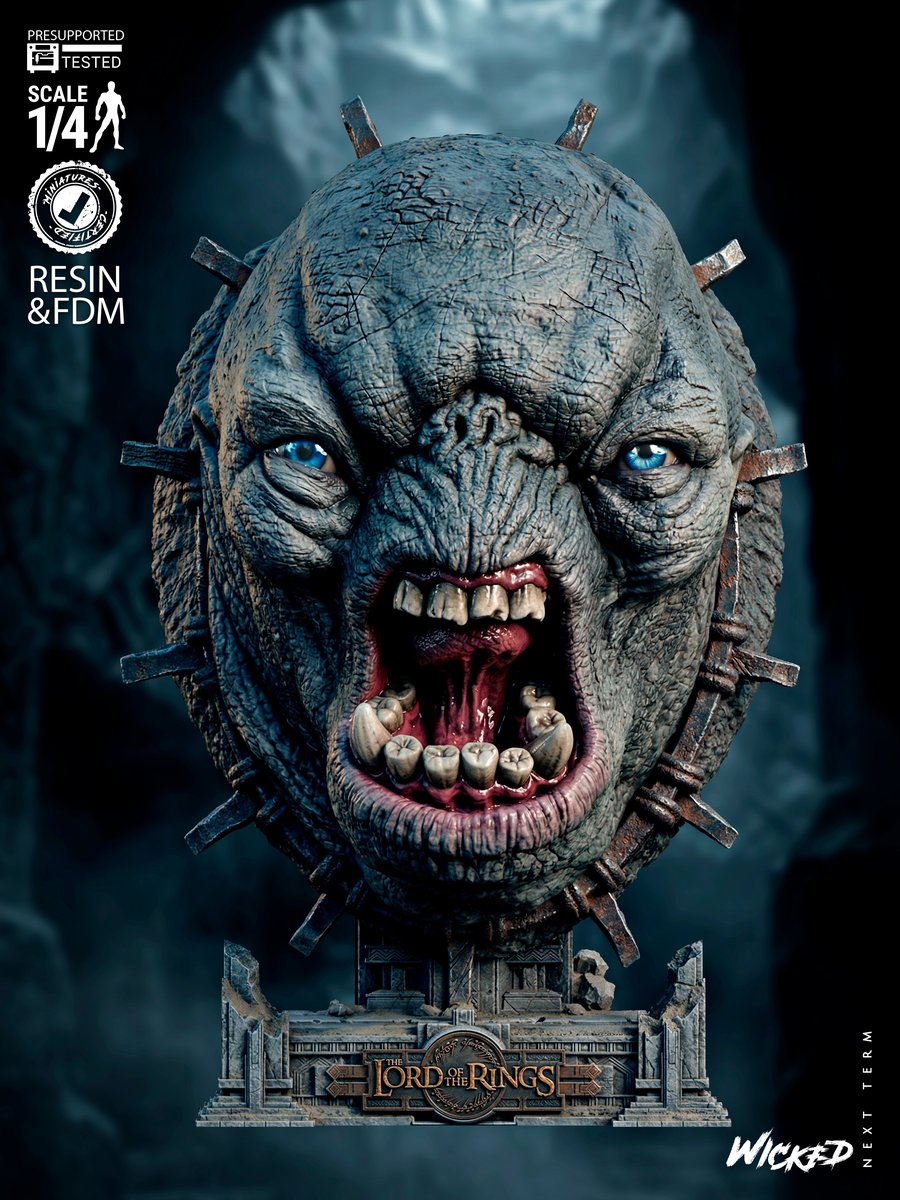 Cave Troll - Portrait (The Lord of the Rings)