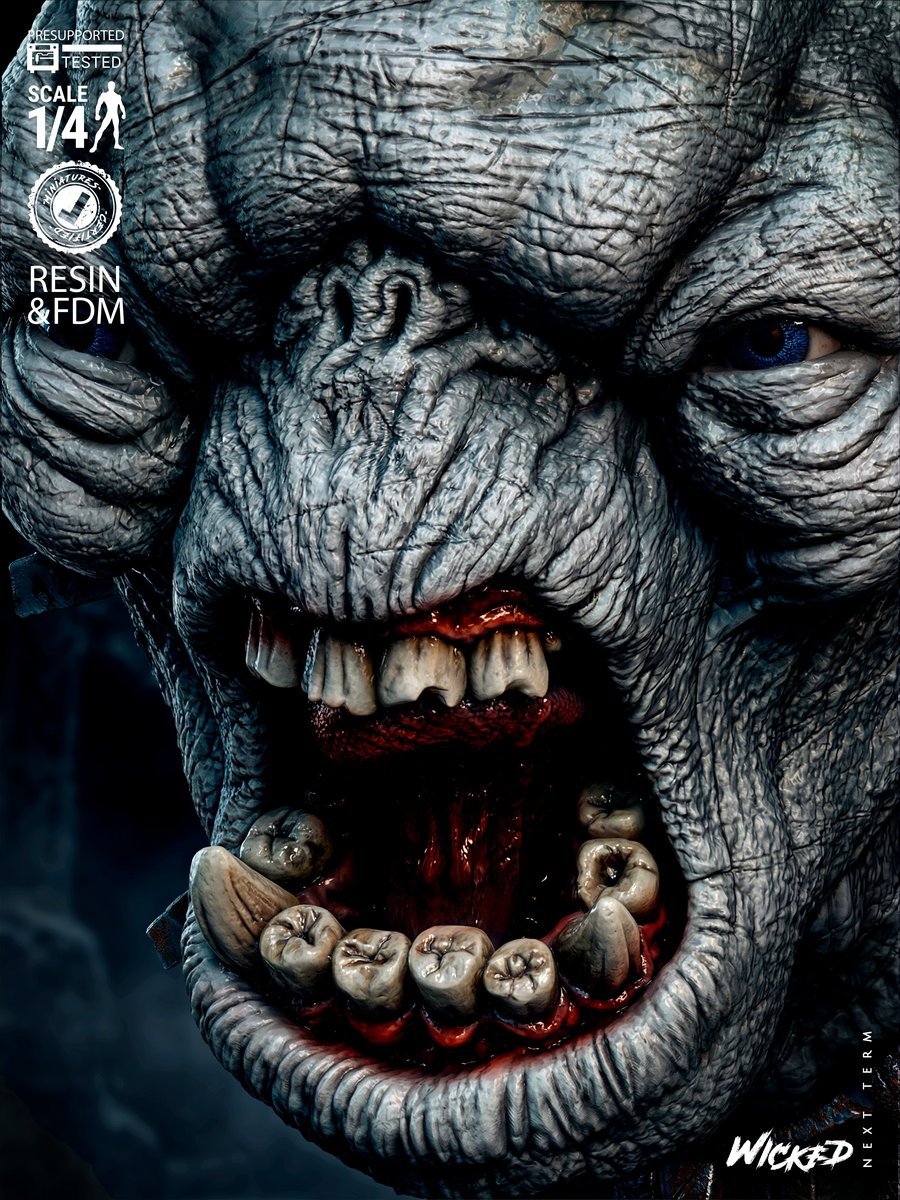 Troll Portrait Bust - Image 5