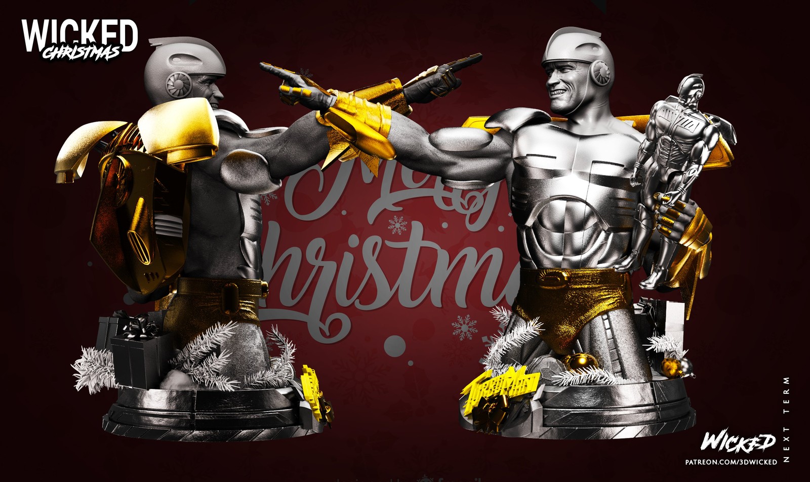 Turbo Man - Bust (Jingle All the Way) - Image 2