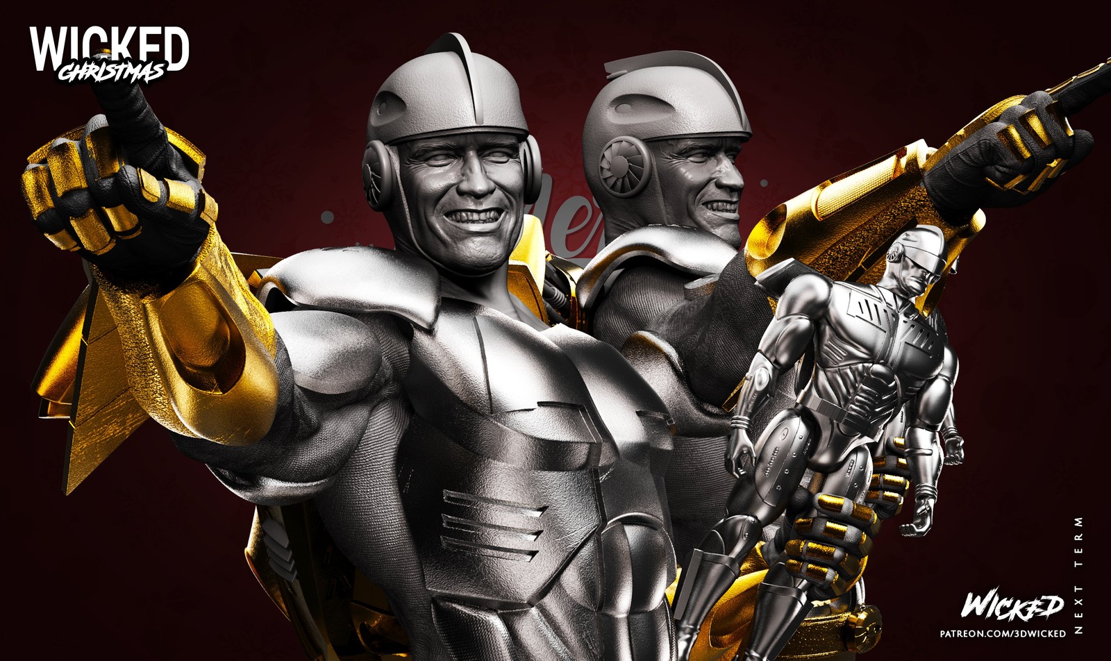 Turbo Man - Bust (Jingle All the Way) - Image 3