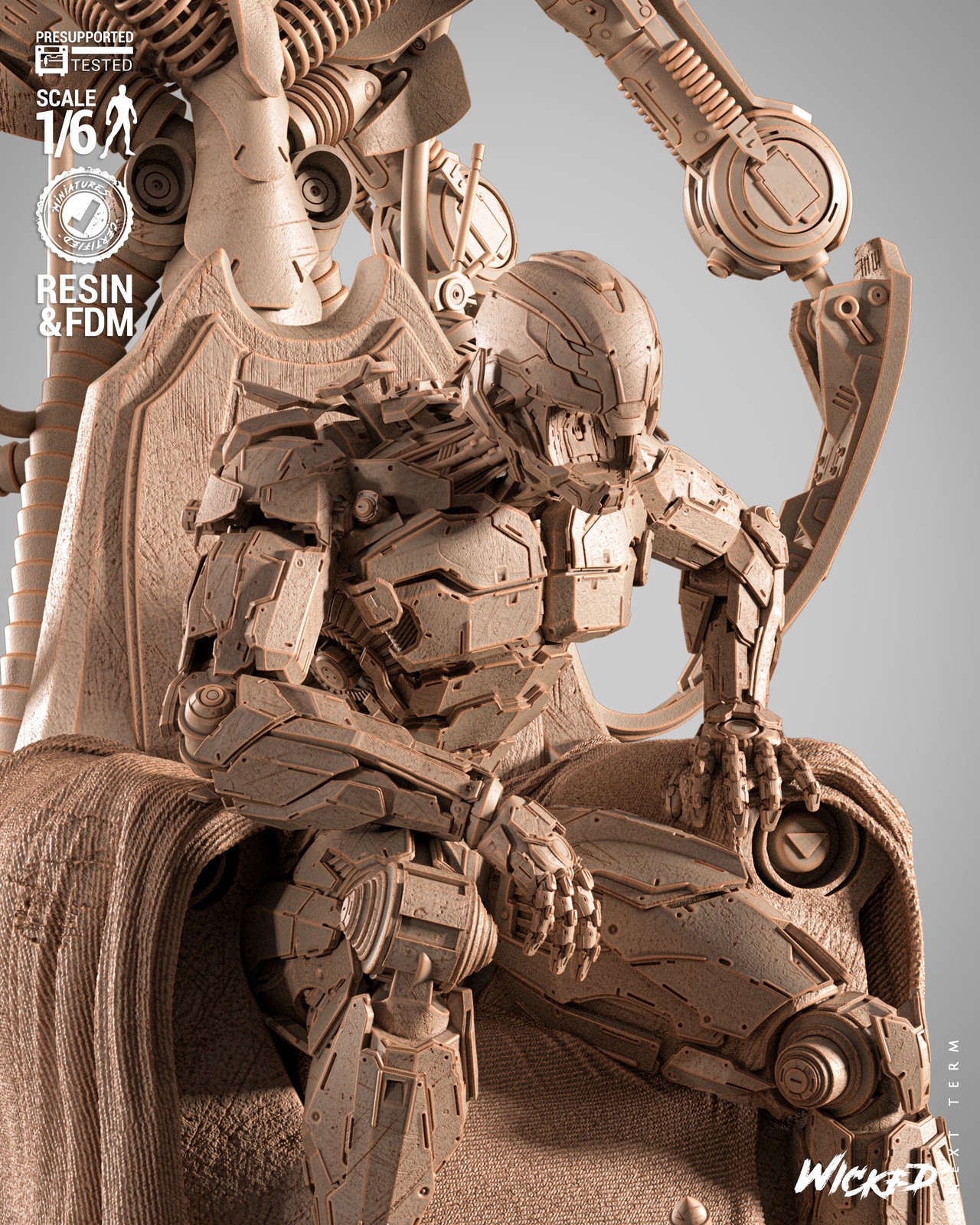 Marvel Ultron 2025 Sculpture - Image 3